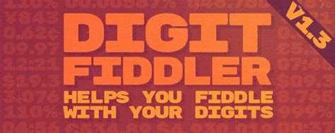 digit fiddler|Digit Fiddler .